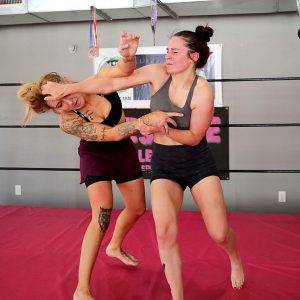 FFV455 Indy Pro Wrestler Nicole Pain vs Liza Winterz Extreme Fight HIGH RES PHOTOS